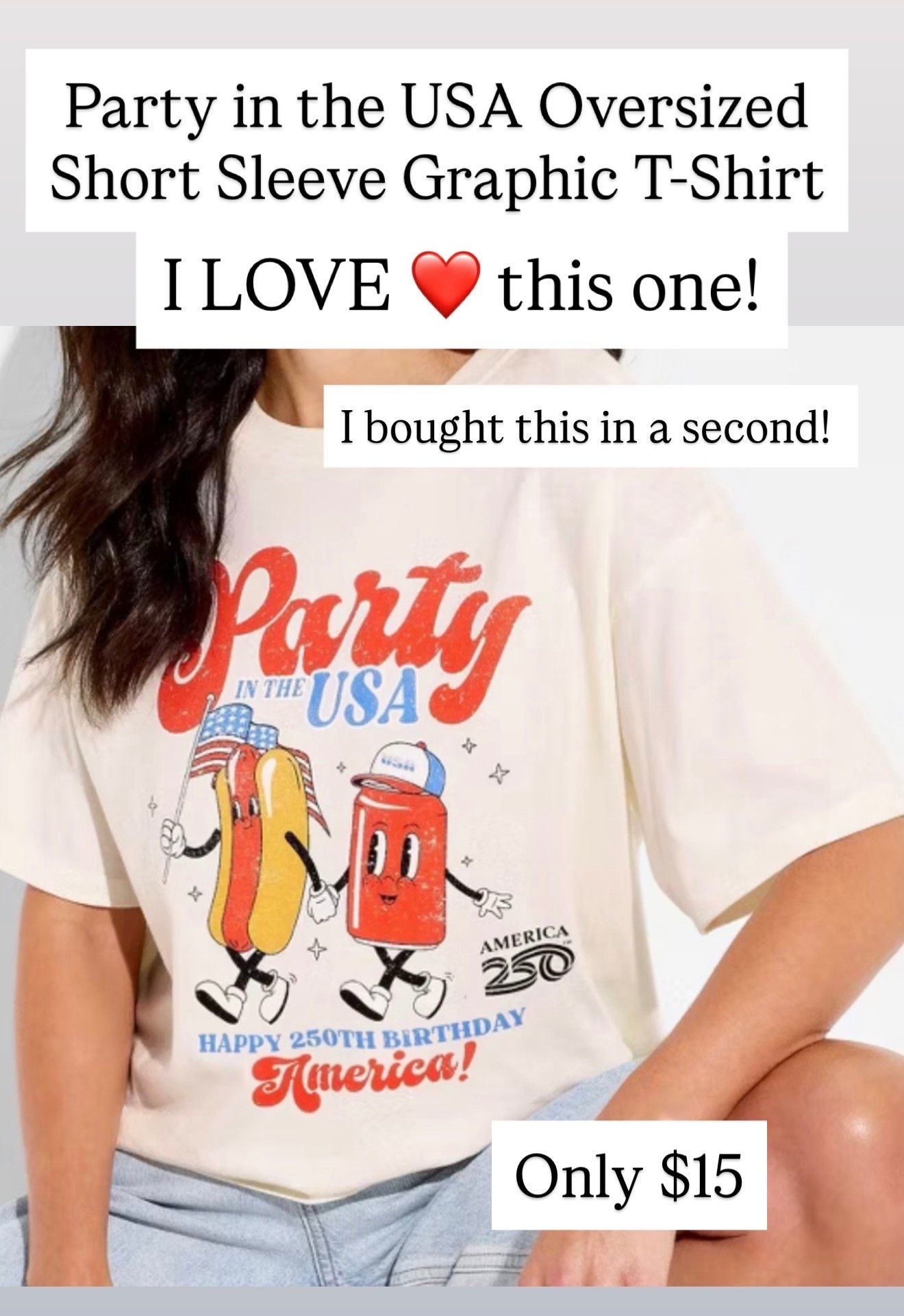 Love this 4th of July tee for women

#LTKootd