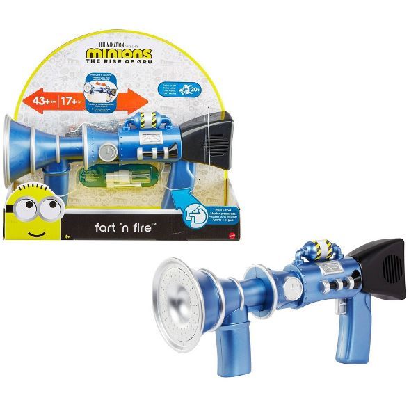Minions: The Rise of Gru Fart ‘N Fire Super-Size Blaster | Target