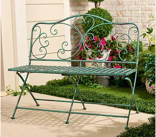 Cozy Cottage by Liz Marie Foldable Bench | QVC