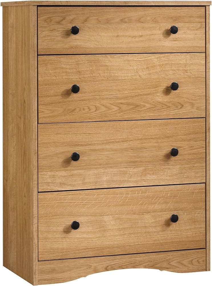 Sauder Beginnings 4-Drawer Chest, Highland Oak finish | Amazon (US)