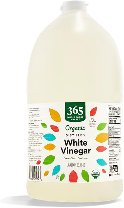 365 by Whole Foods Market, Organic White Distilled Vinegar, 128 Fl Oz | Amazon (US)