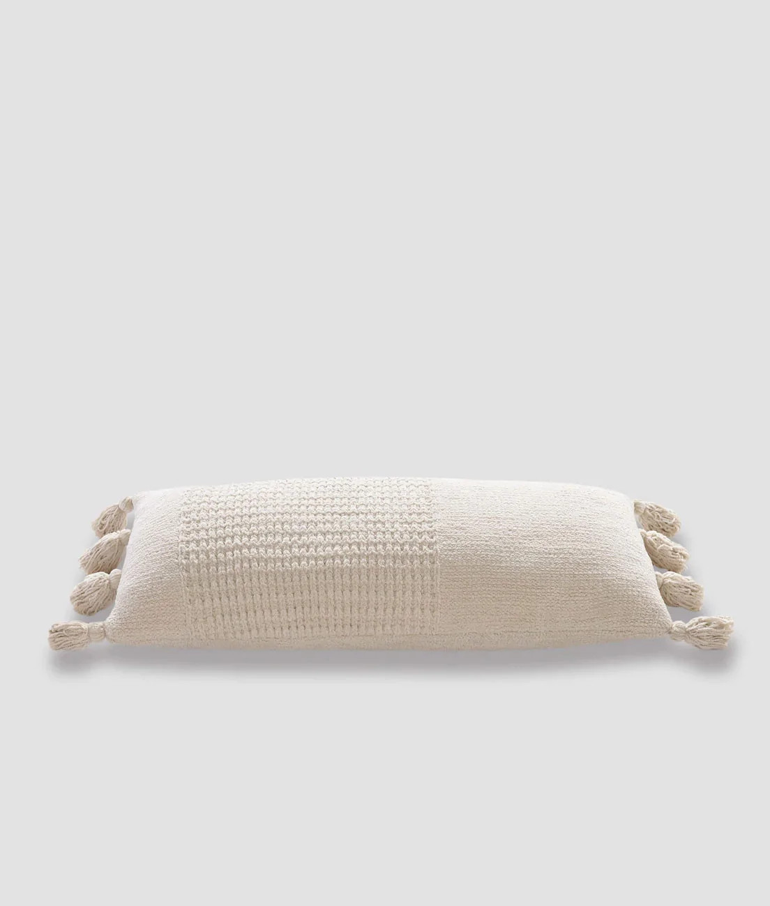 Braided Pom Pom Lumbar Pillow | Sunday Citizen