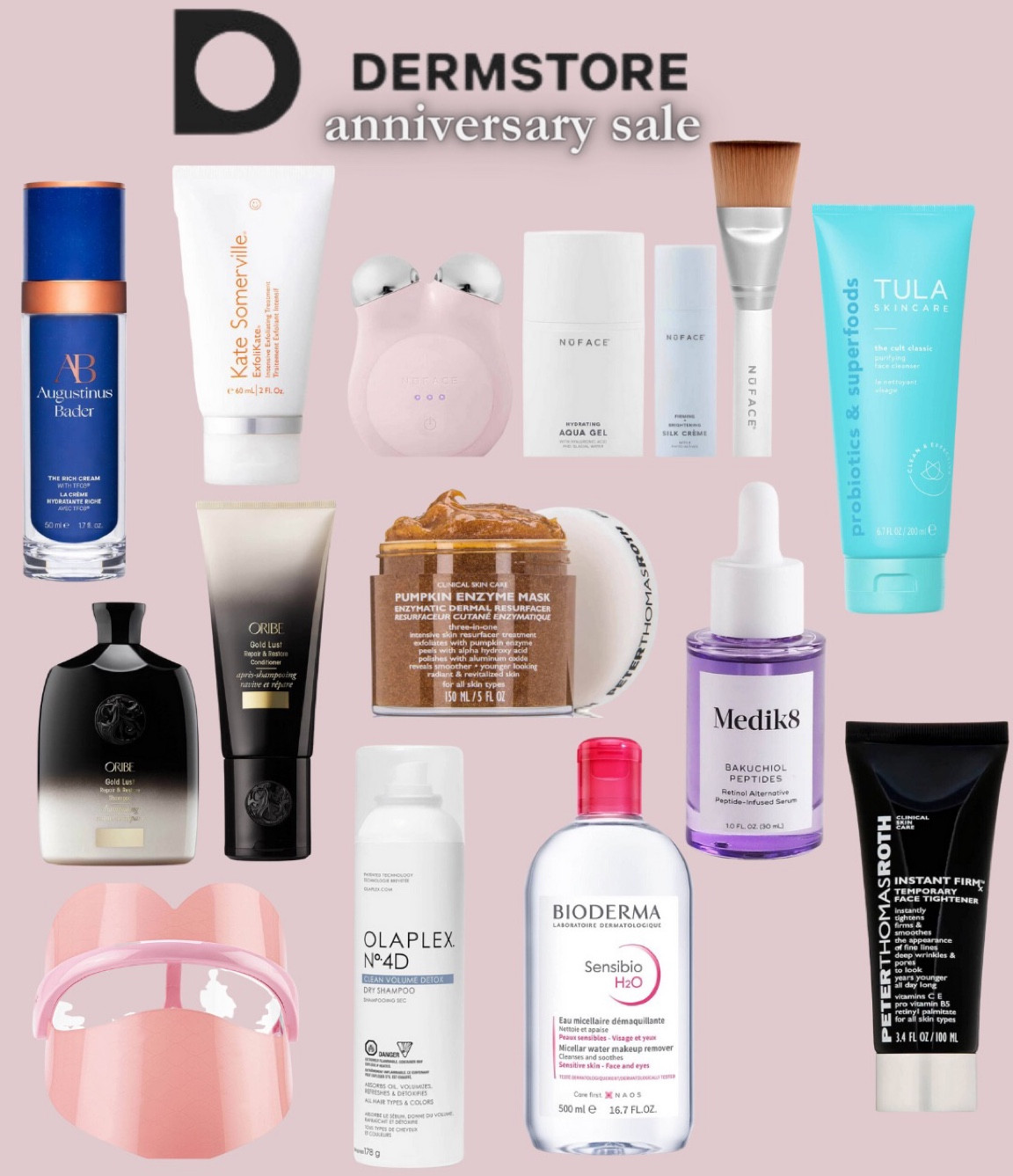Dermstore’s anniversary sale! Up to 25% off thousands of must haves! Some of my absolute favorite makeup, skincare, and hair care brands are on super sale!! Stock up and earn points on brands like Oribe, Nu Face, Tula, Sunday Riley and more while you can. 

#LTKhome #LTKsalealert #LTKbeauty
