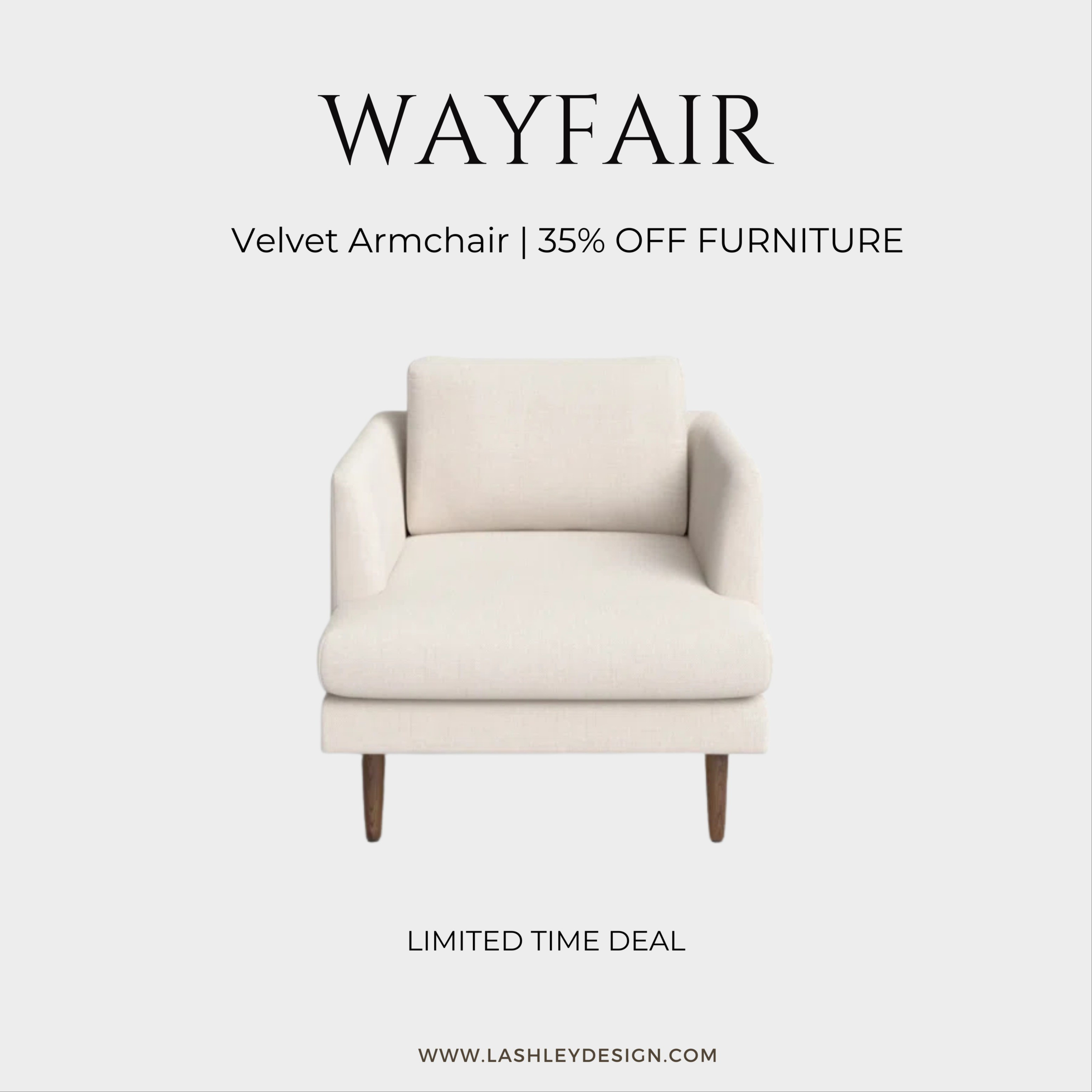 Snagged this velvet armchair at 35% off — total statement piece for any cozy corner! Soft, luxe, and perfect for spring refresh. #VelvetVibes #ArmchairGoals #HomeSaleFinds

#LTKActive #LTKU #LTKHome