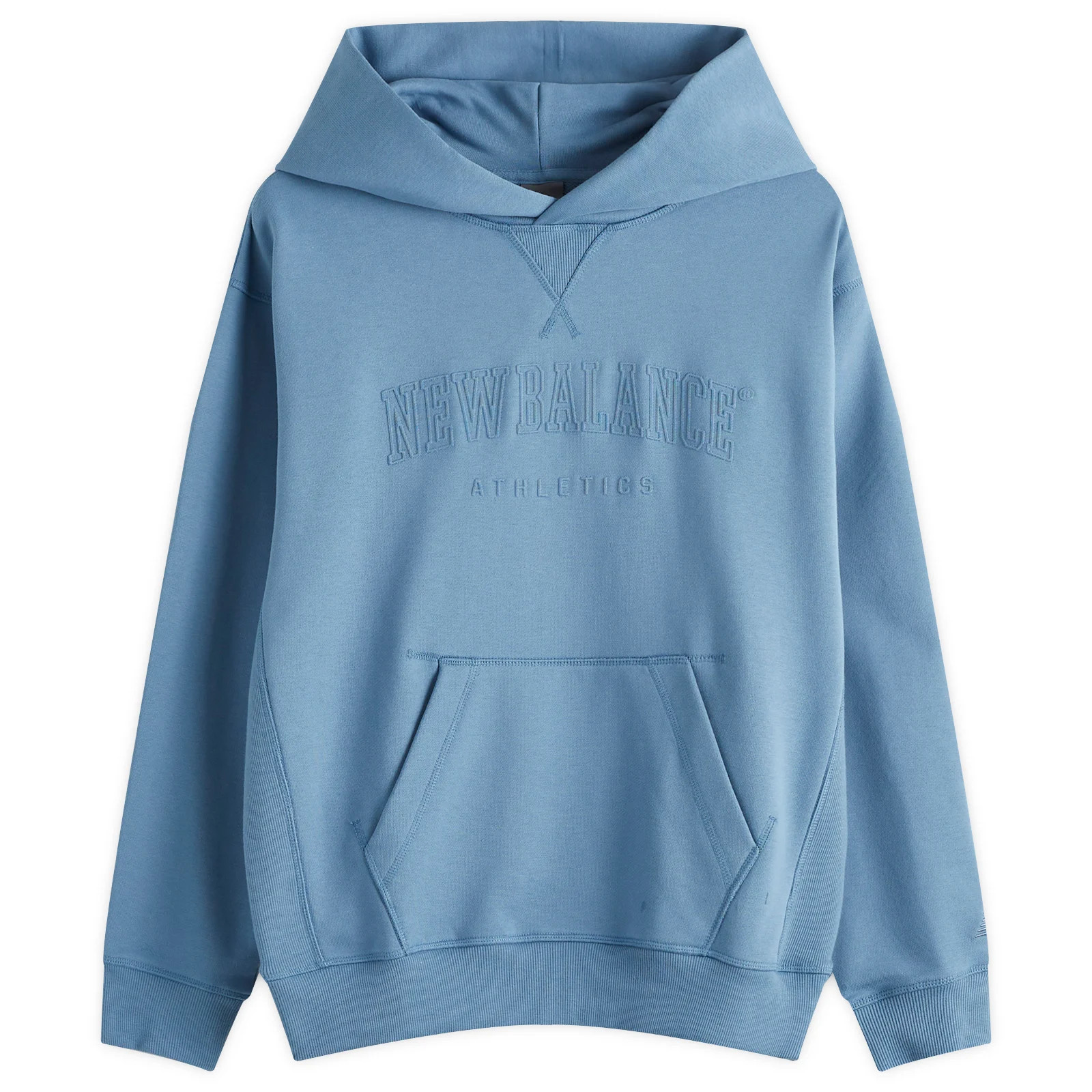 New Balance Women's Graphic Hoodie in Heron Blue, Size Large | END. Clothing