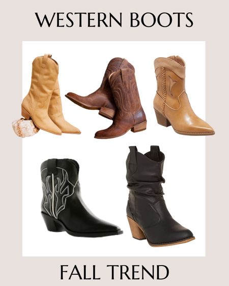 Western Boots  | Fall Trends

#LTKSeasonal #LTKstyletip