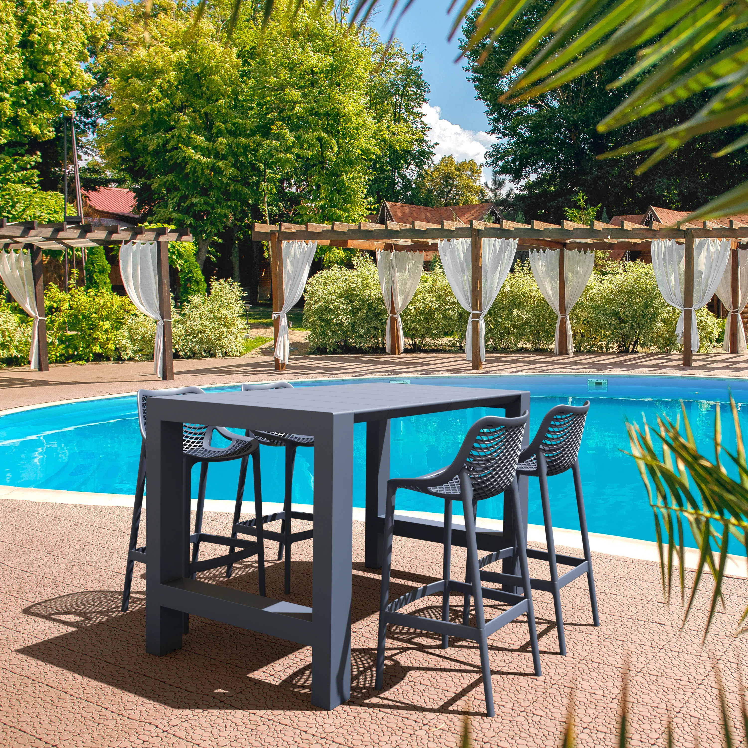 Farrah Rectangular 4 - Person Outdoor Dining Set | Joss & Main