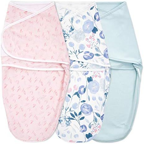 aden + anais Essentials Easy Wrap Swaddle, Cotton Knit Baby Wrap, Newborn Wearable Swaddle Sleep Sac | Amazon (US)
