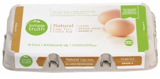 Simple Truth™ Natural Cage Free Grade A Large Brown Eggs | Kroger