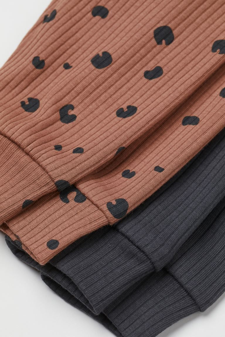 4-piece Ribbed Jersey Set | H&M (US + CA)