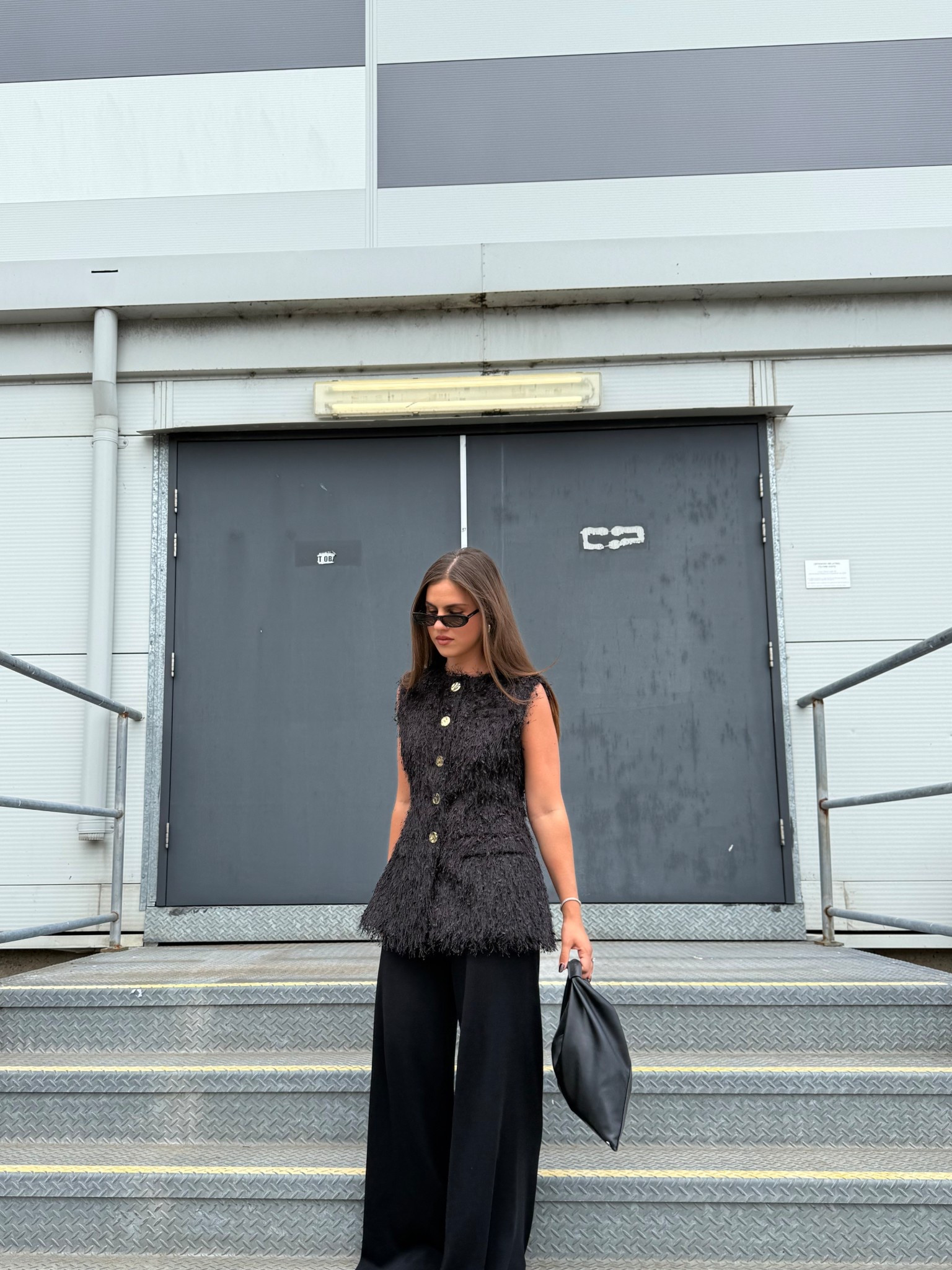 The top I bought at an Anna Quan warehouse sale but it’s still available in white 