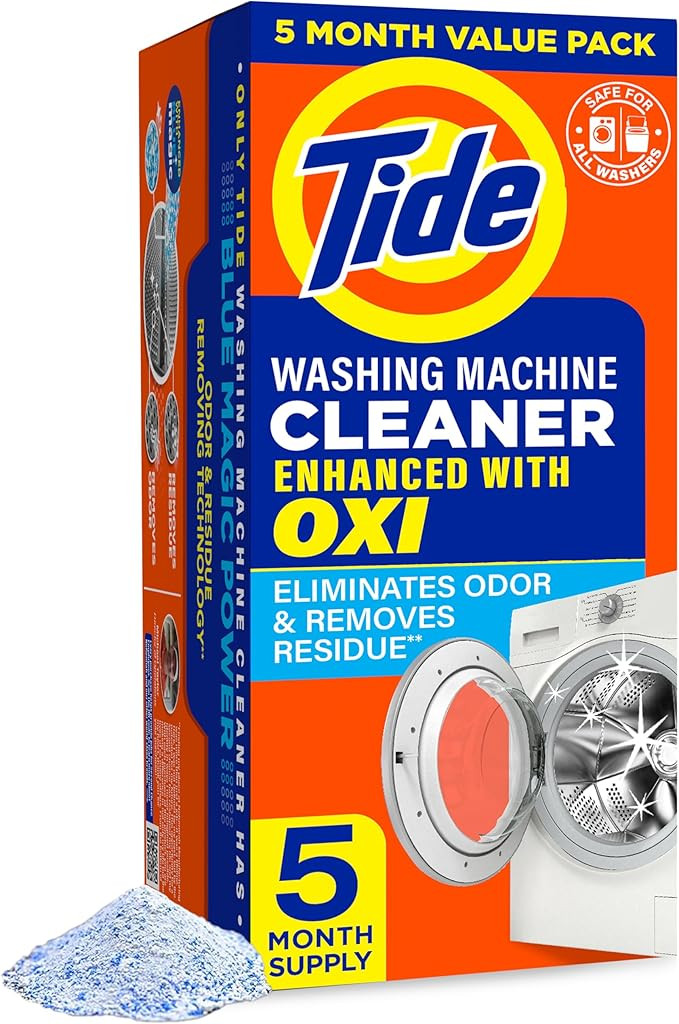 Washing Machine Cleaner by Tide, Washer Machine Cleaner with Oxi for Front and Top Loader Washer ... | Amazon (US)