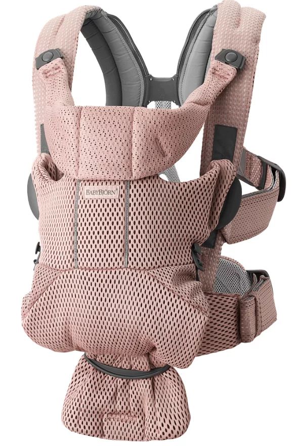 BABYBJÖRN Baby Carrier Free 3D Mesh Dusty Pink - Walmart.com | Walmart (US)