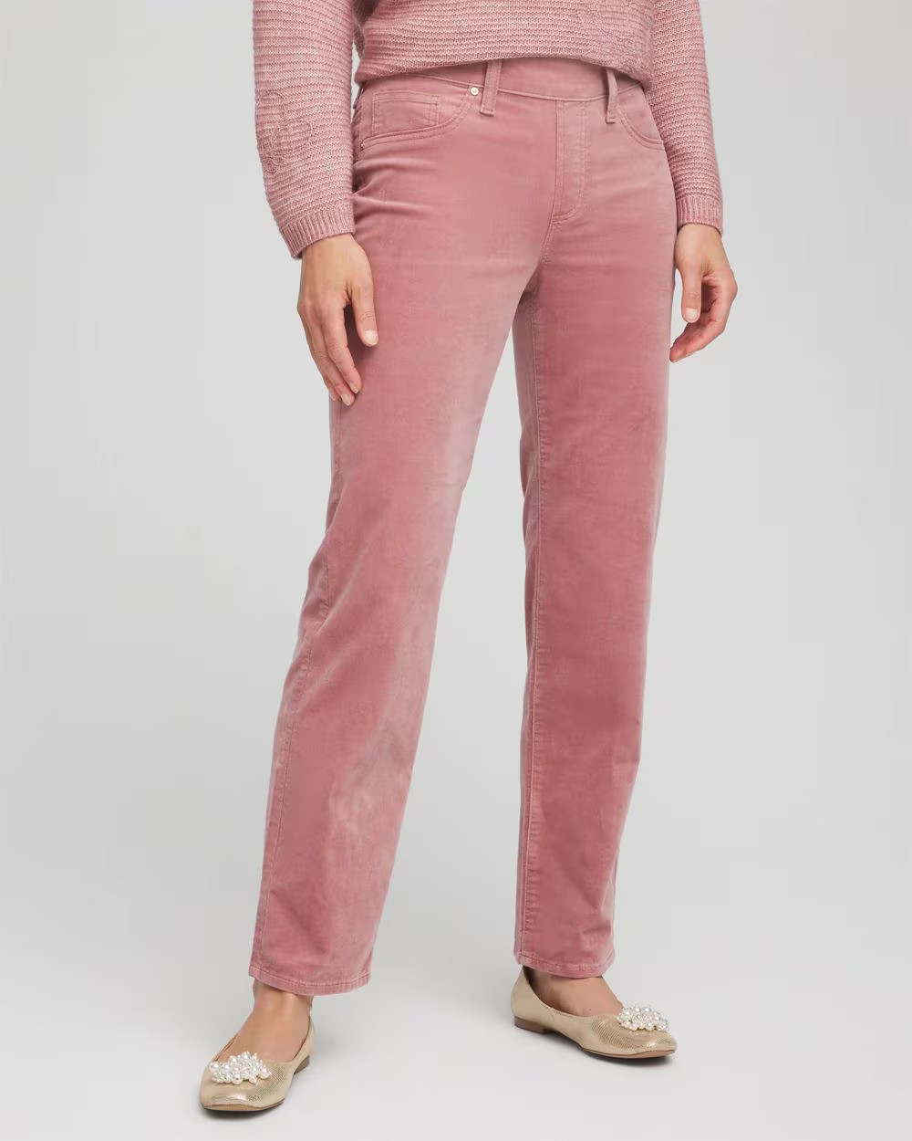 Velveteen Pull-On Flared Jeans | Chico's