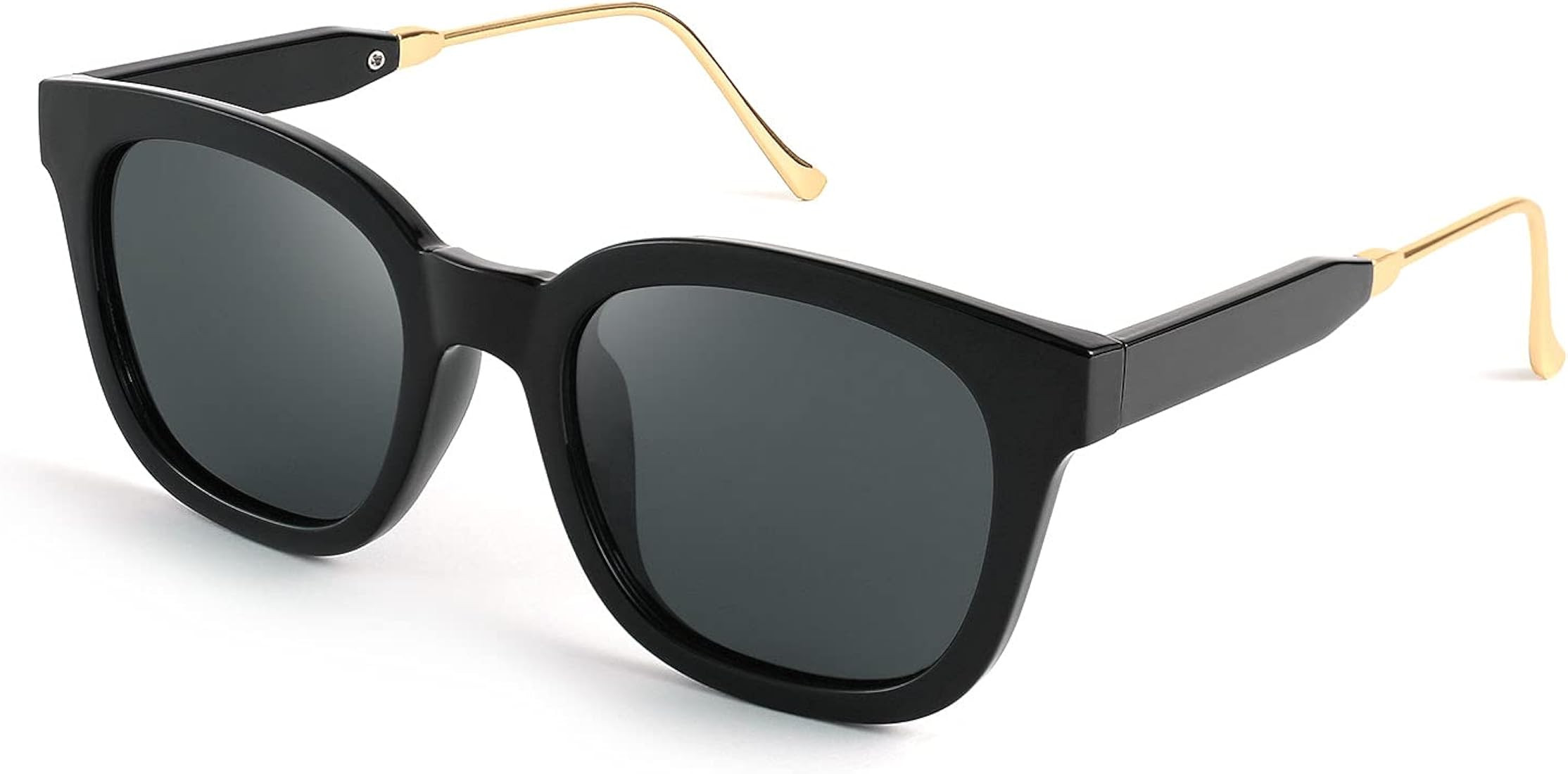 FEISEDY Square Polarized Sunglasses Women Men Retro Trendy Shades UV400 Lenses B2624 | Amazon (US)