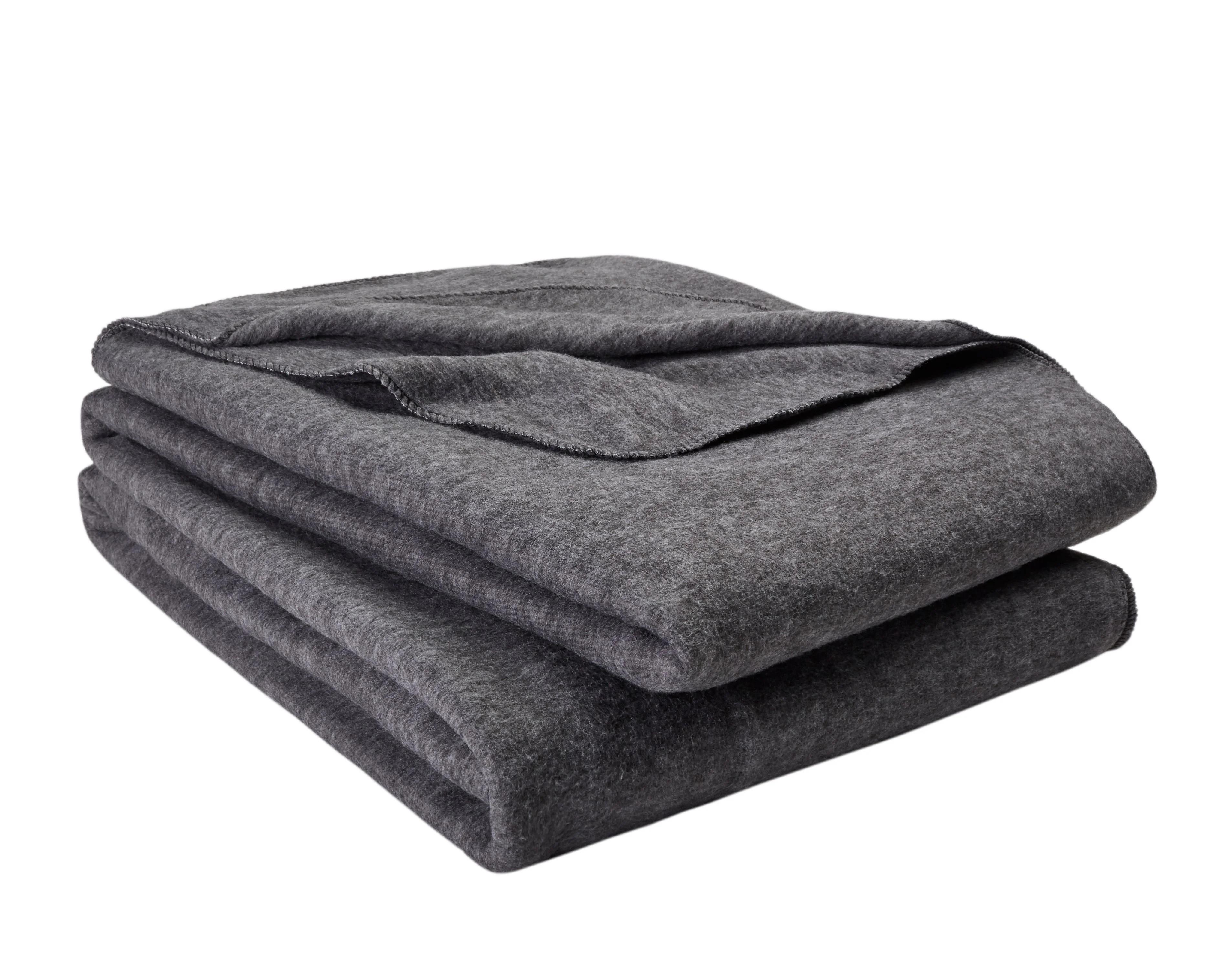 Mainstays Value Bed Blanket, Full/Queen, Gray | Walmart (US)