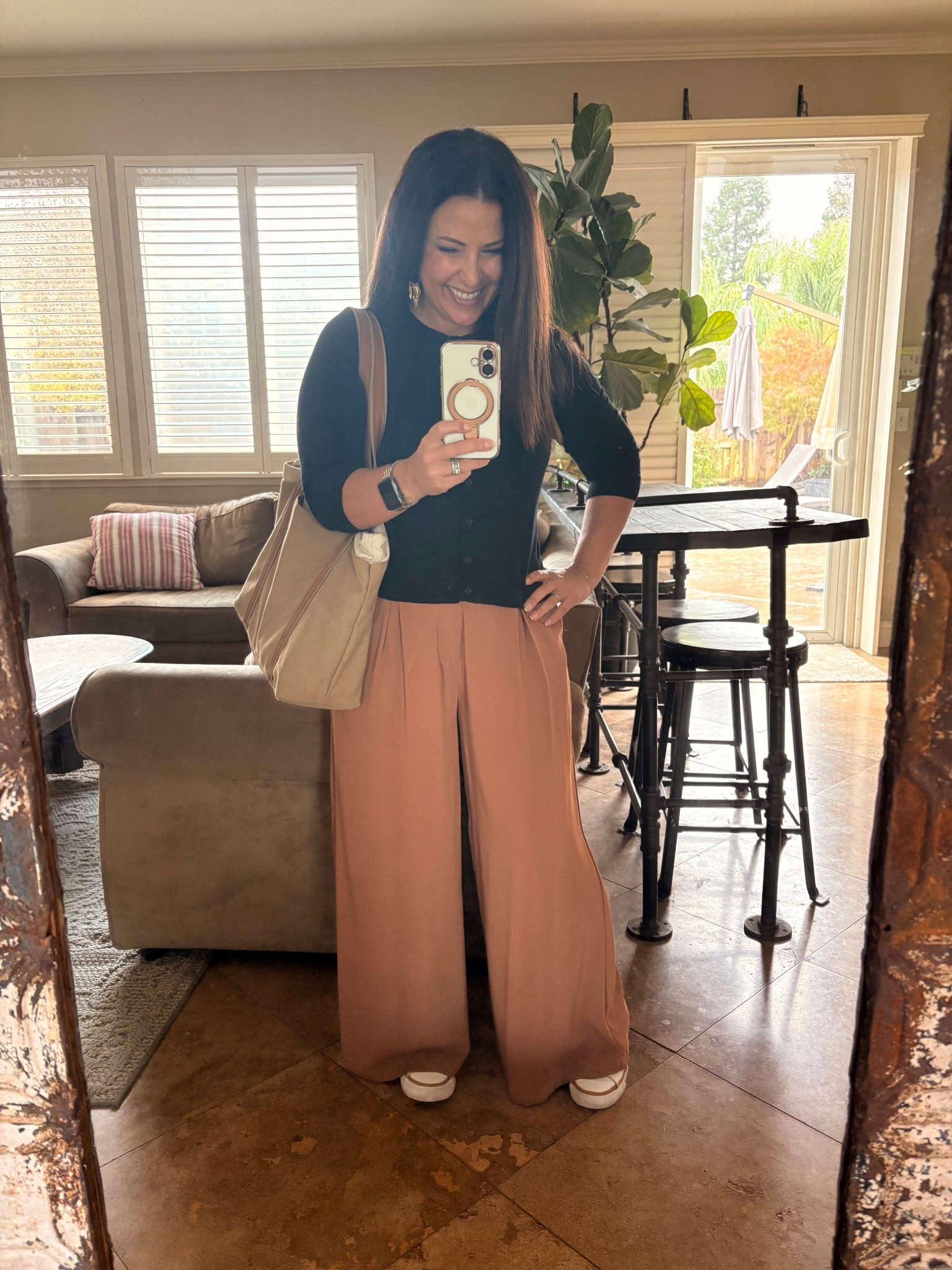 Happy Monday friends! Four more days until Thanksgiving break! This teacher is ready! I’ve had these wide leg trousers for years and they’ve held up to the test of time and still look like new. I’m wearing size small in short. 

#LTKPetite #LTKdayinmylife #LTKmomlife