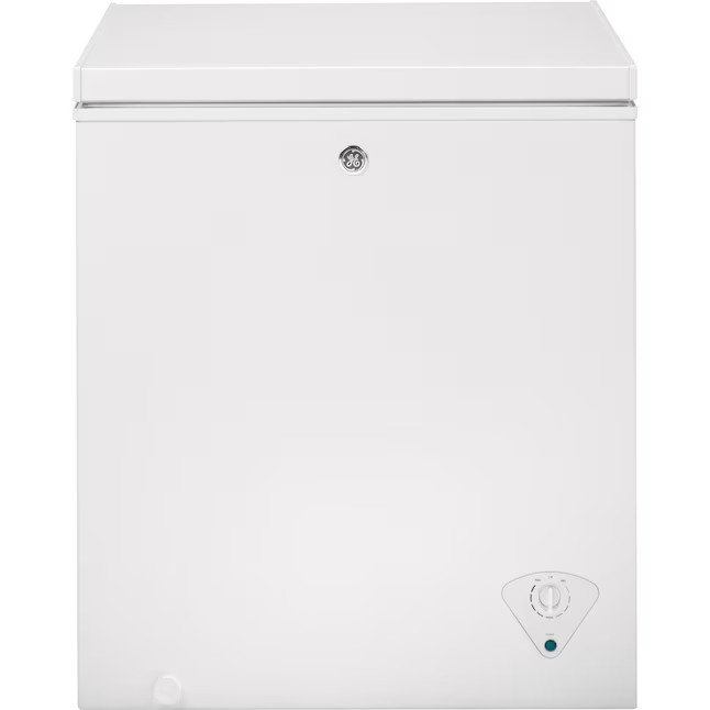 GE Garage Ready 5-cu ft Garage Ready Manual Defrost Chest Freezer (White) | Lowe's