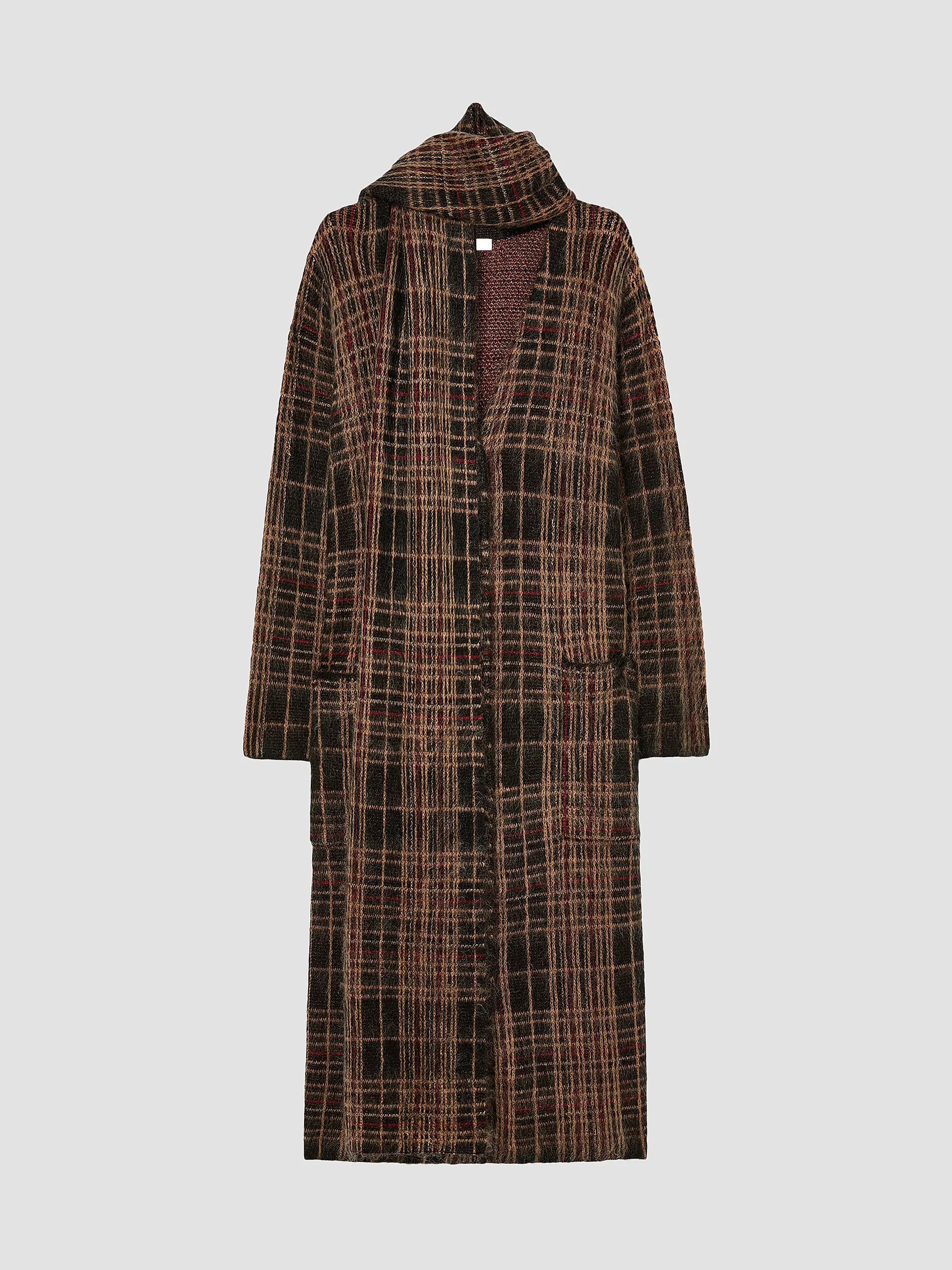 Jacquard Mohair Coat | Saks Fifth Avenue