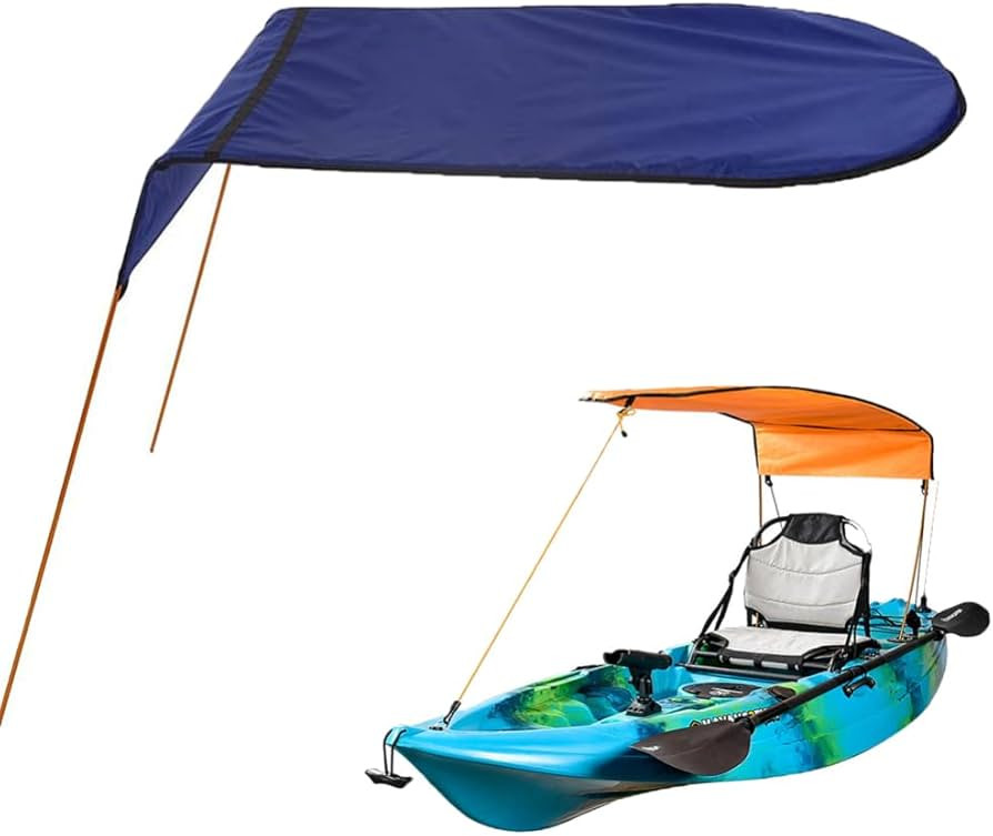 Sun Shade Canopy for Kayak Boat Canoe, Canopy for Single Person, Waterproof Sun Shade Awning Top ... | Amazon (US)