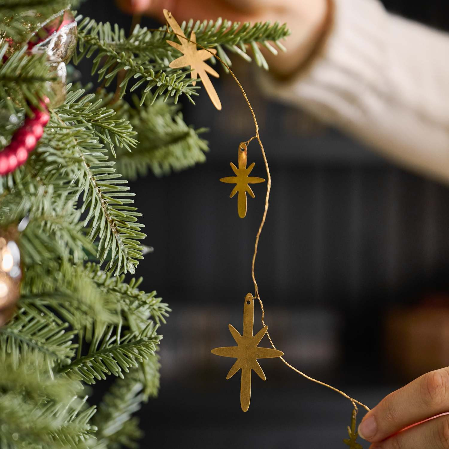 Gilded Star Garland | Magnolia