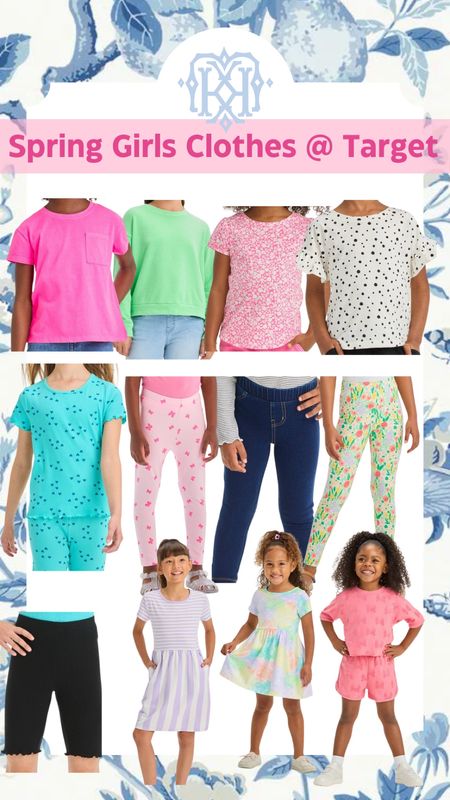 Spring girls clothes from target. I love these bright and age appropriate outfits for little girls. 

#LTKstyletip #LTKfamily #LTKfindsunder50