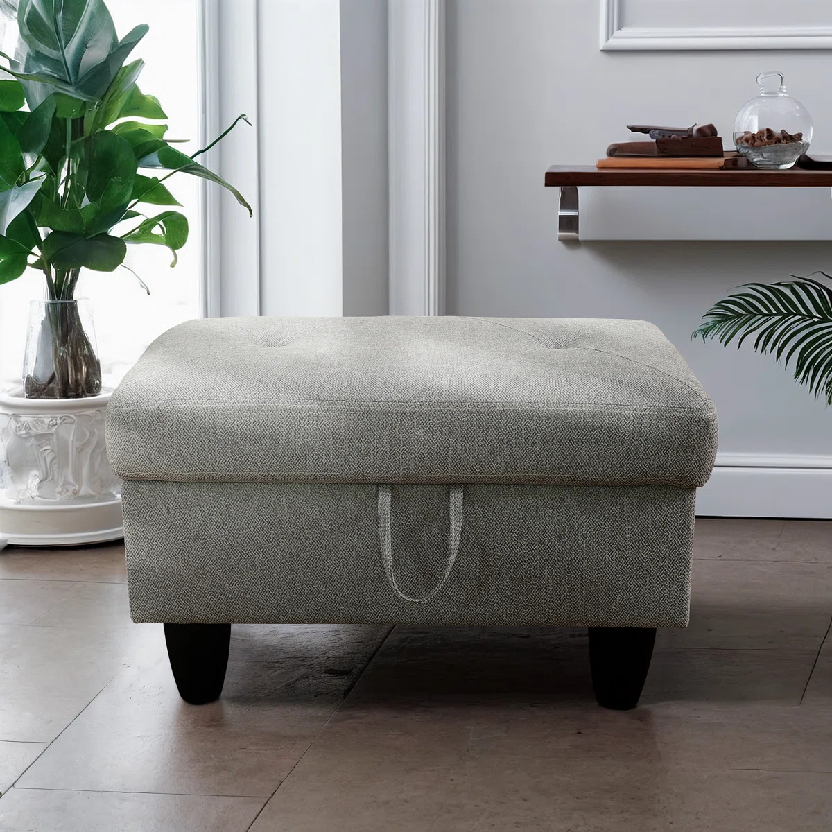 Juergen Upholstered Ottoman | Wayfair North America