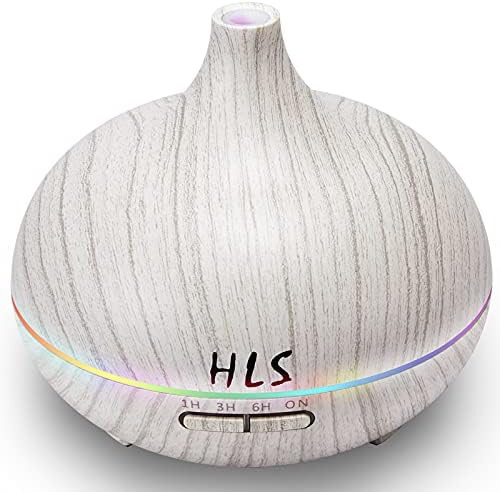 550ML White Aroma diffusers for Essential Oil Large Room,Essential Oils Aromatherapy Diffuser Coo... | Amazon (US)