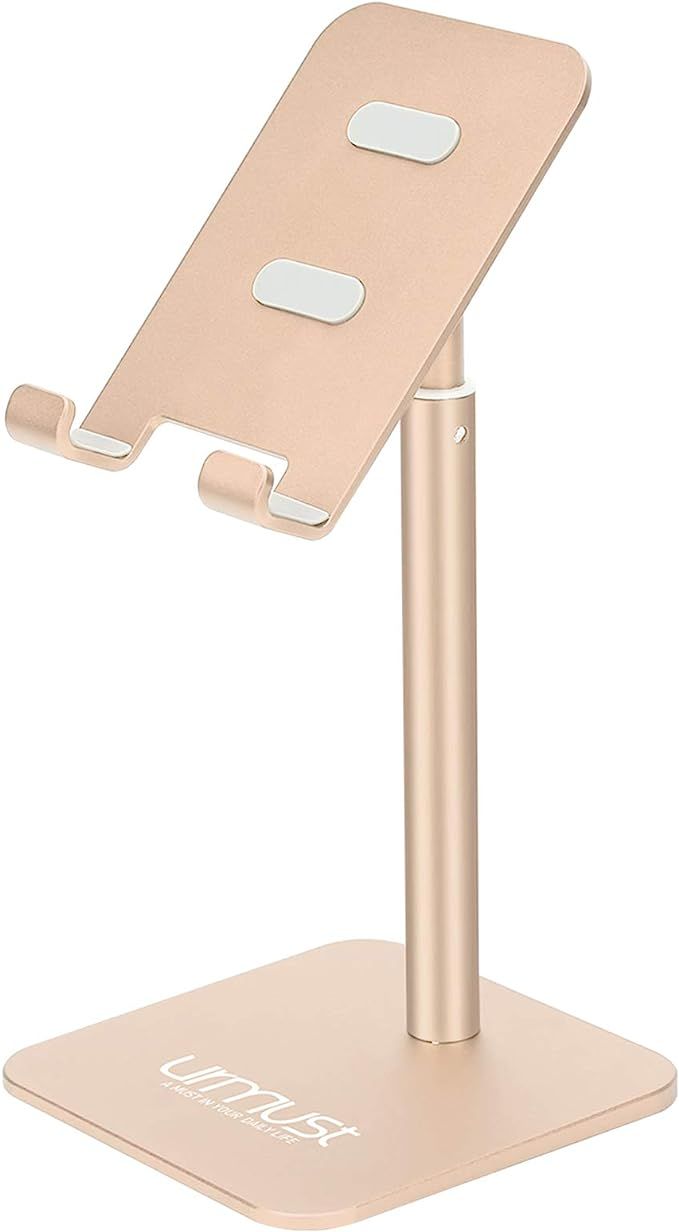 Cell Phone Stand Height Angle Adjustable Urmust Phone Stand for Desk Phone Holder for Office Comp... | Amazon (US)