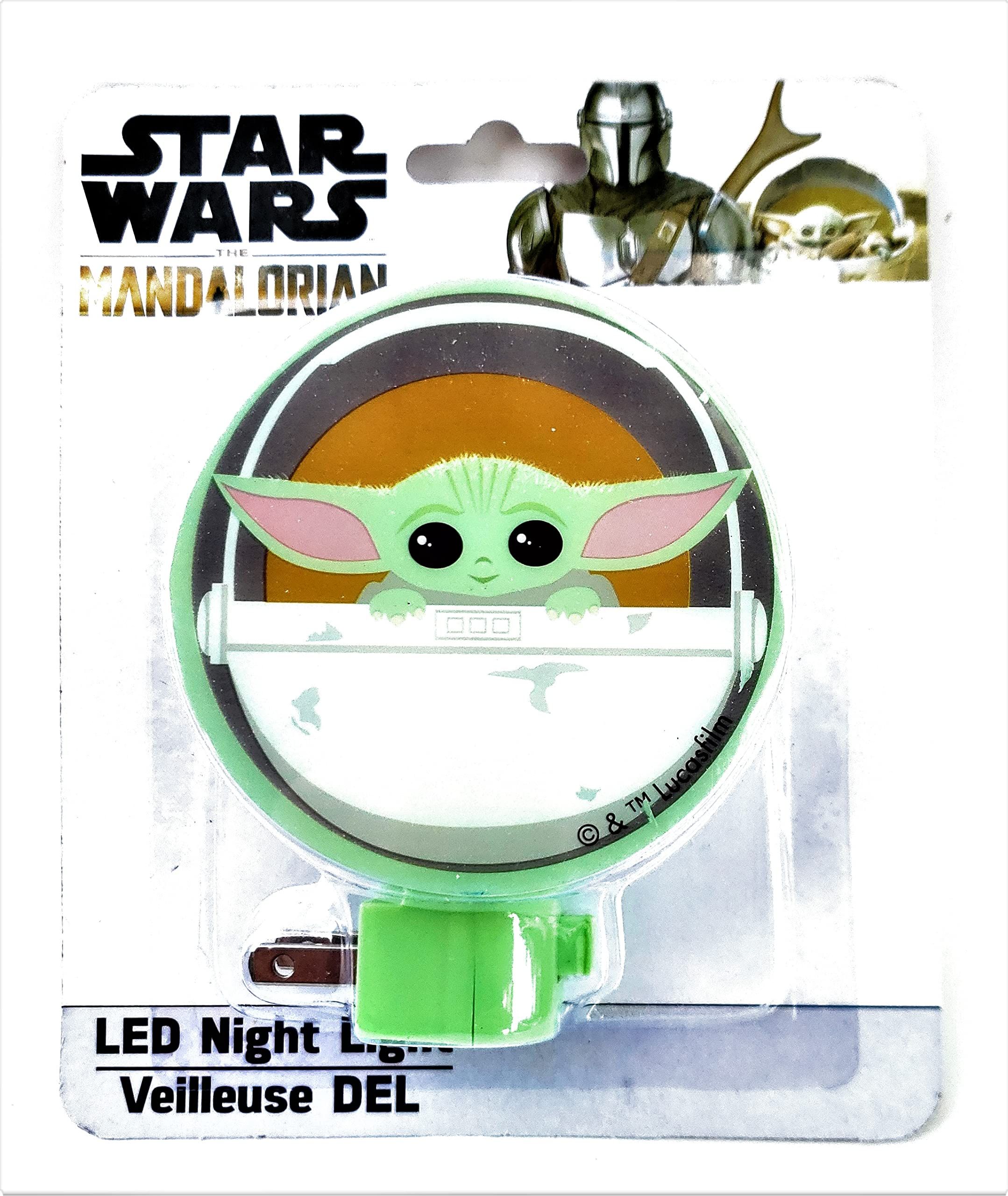Disney Star Wars Licensed Character LED Nightlight - The Mandalorian - Baby Yoda | Amazon (US)