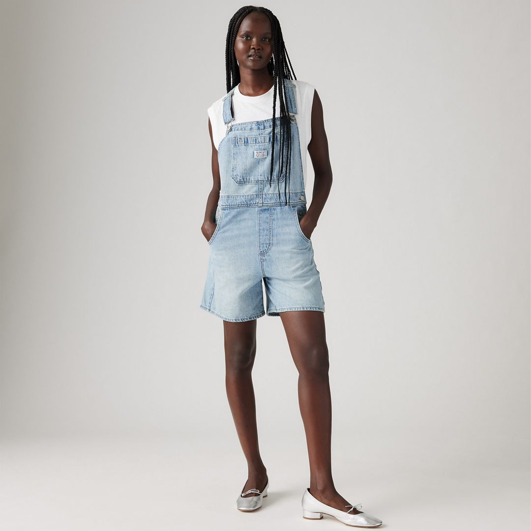 Levi's Utility Shortalls - Women's S | Levi's US