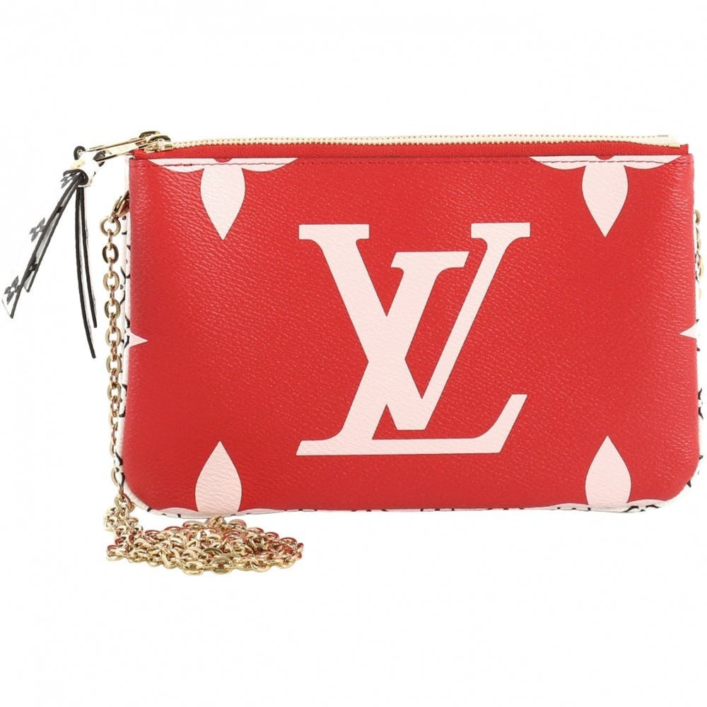 Louis Vuitton Handtaschen aus Leinen - Rot - 7883477 | Vestiaire Collective (Global)
