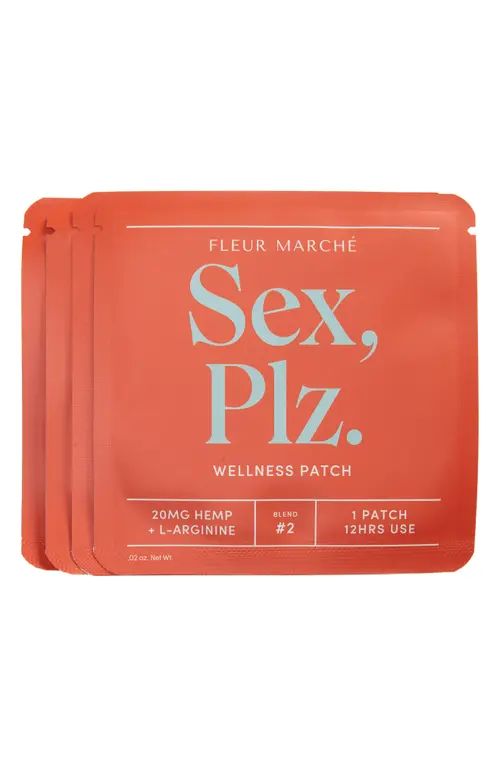 Fleur Marché Sex, Plz. Set of 4 CBD Wellness Patches in Red at Nordstrom | Nordstrom