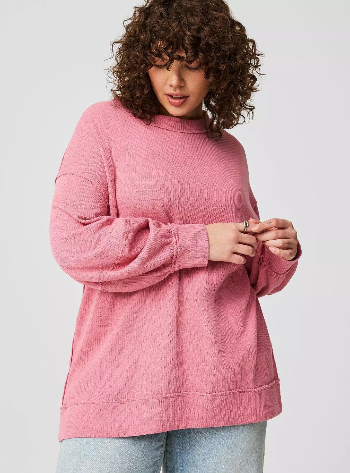 Oversized Crew Sweatshirt | Torrid (US & Canada)