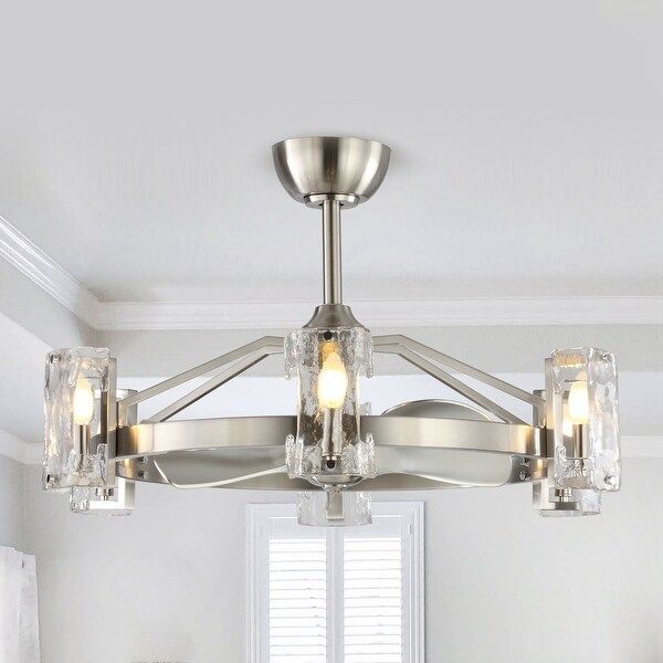 34-inch Reversible 3-Blade Dimmable 6-Light Ceiling Fan | Bed Bath & Beyond