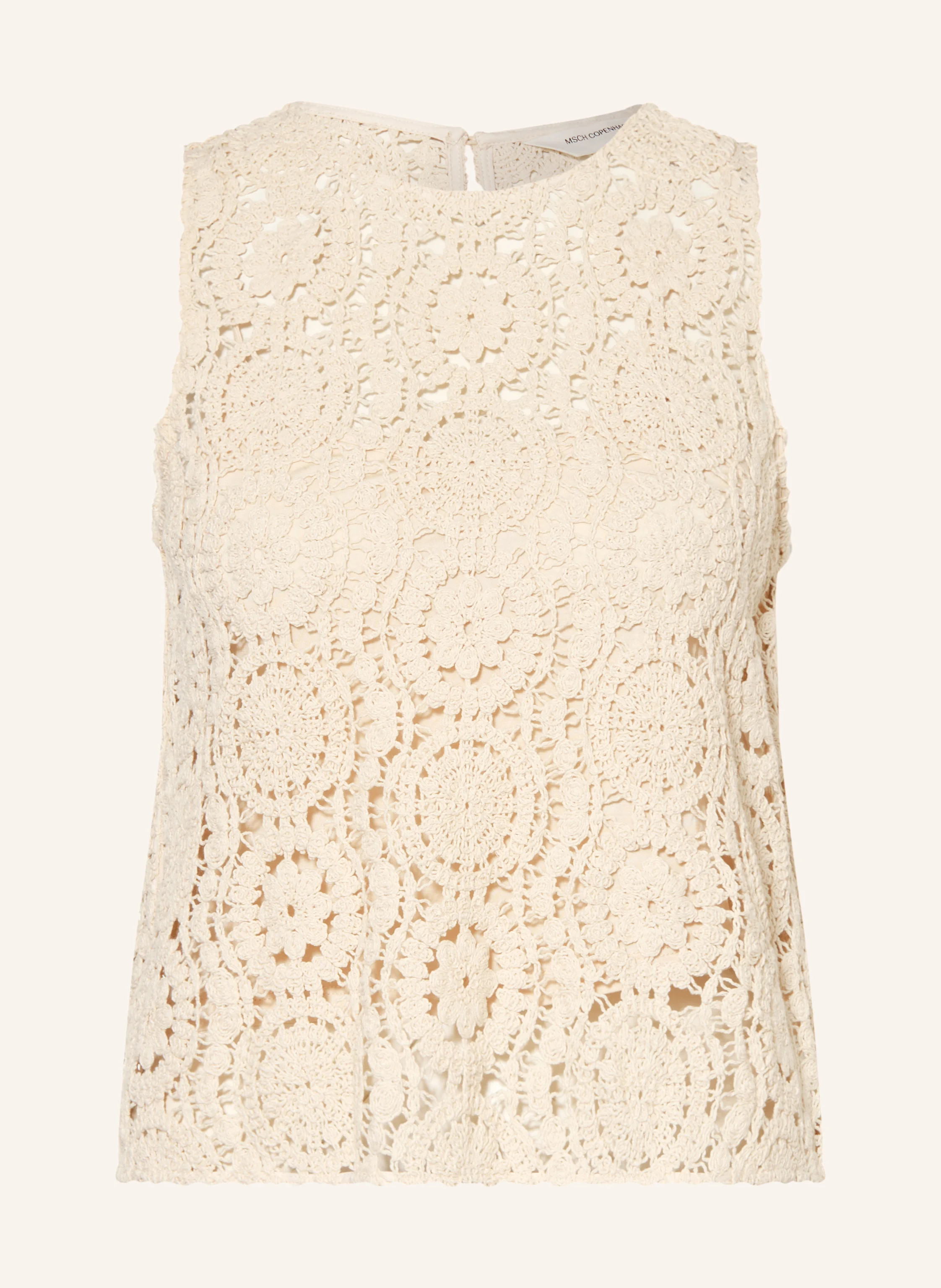 MSCH COPENHAGEN H\u00e4keltop MSCHBAXTER in beige | Breuninger (DACH)