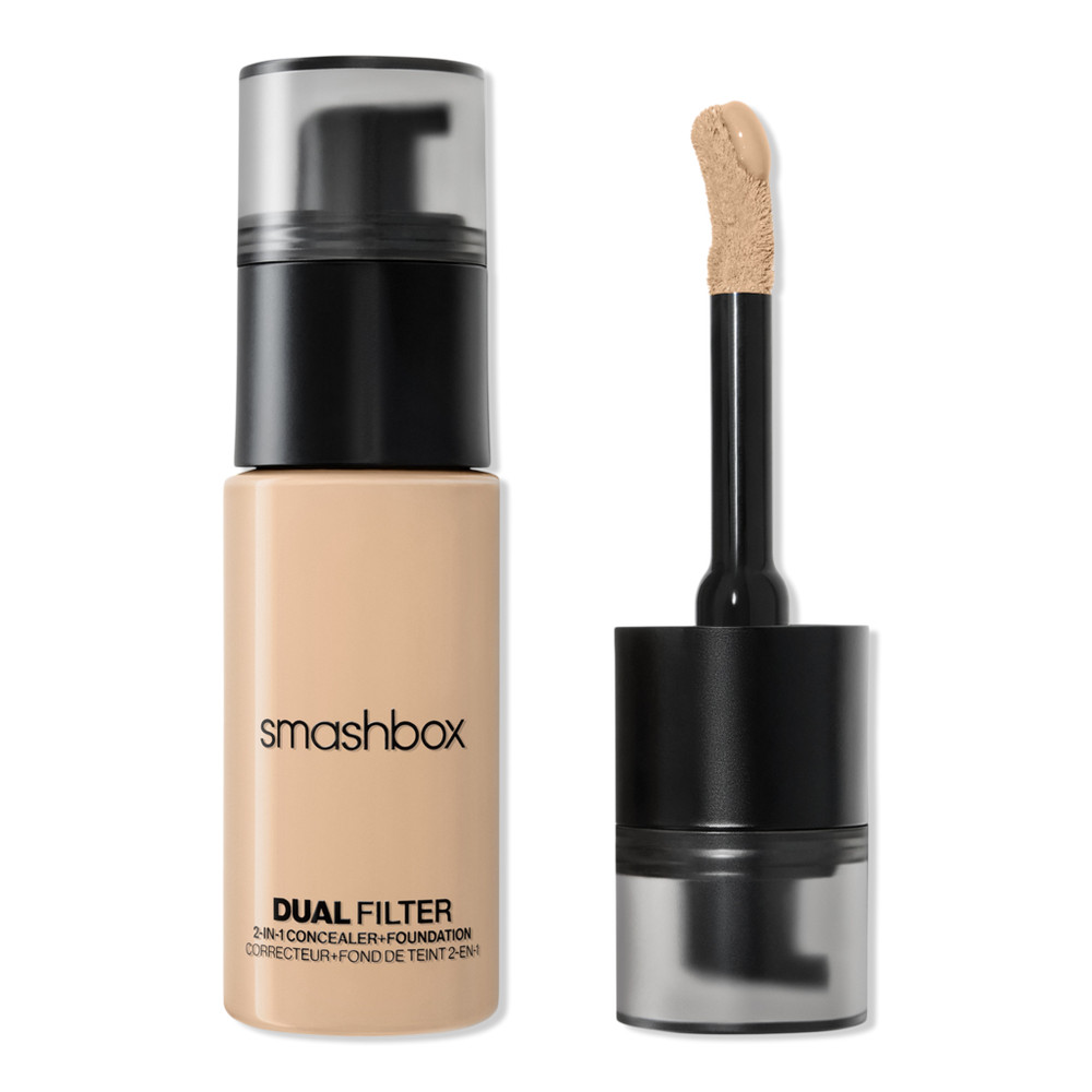 Smashbox Dual Filter 2-In-1 Longwearing Concealer + Foundation - Light 7 Neutral | Ulta