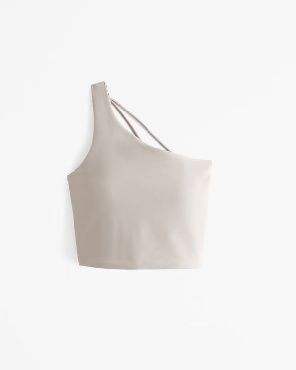 Women's YPB sculptLUX One-Shoulder Strappy-Back Slim Tank | Women's Clearance | Abercrombie.com | Abercrombie & Fitch (US)