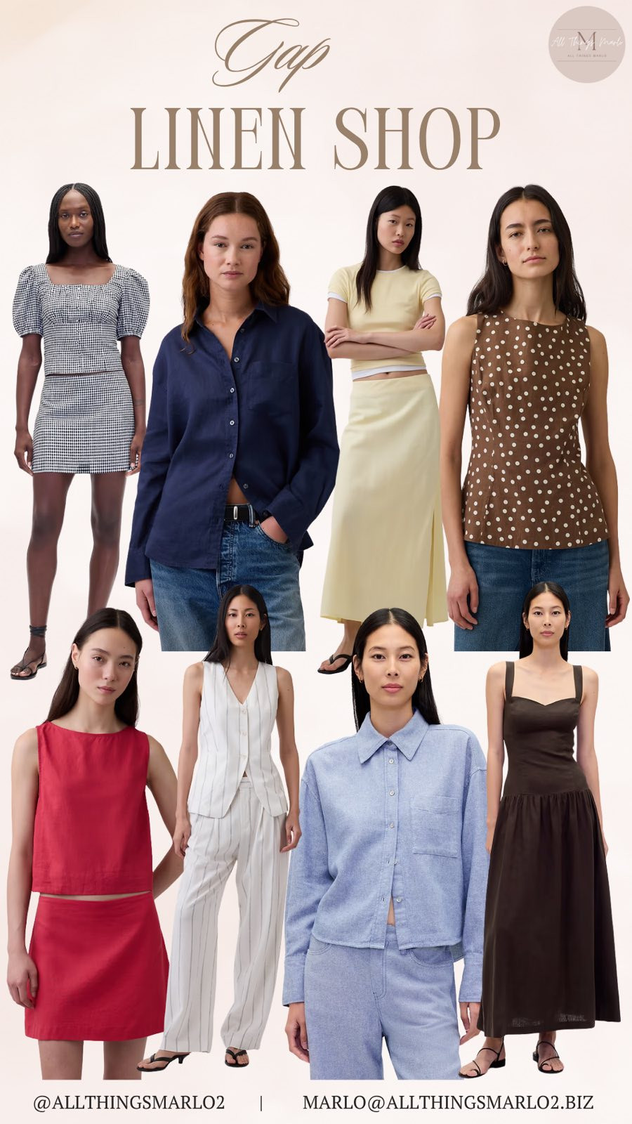 Gap linen shop 

 #LTKSeasonal #LTKWorkwear #LTKTravel