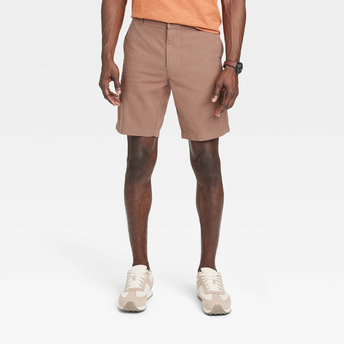 Men's Every Wear 9" Slim Fit Flat Front Chino Shorts - Goodfellow & Co™ | Target