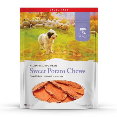 Caledon Farms Value Pack Sweet Potato Chewy Dog Treats - 28oz | Target