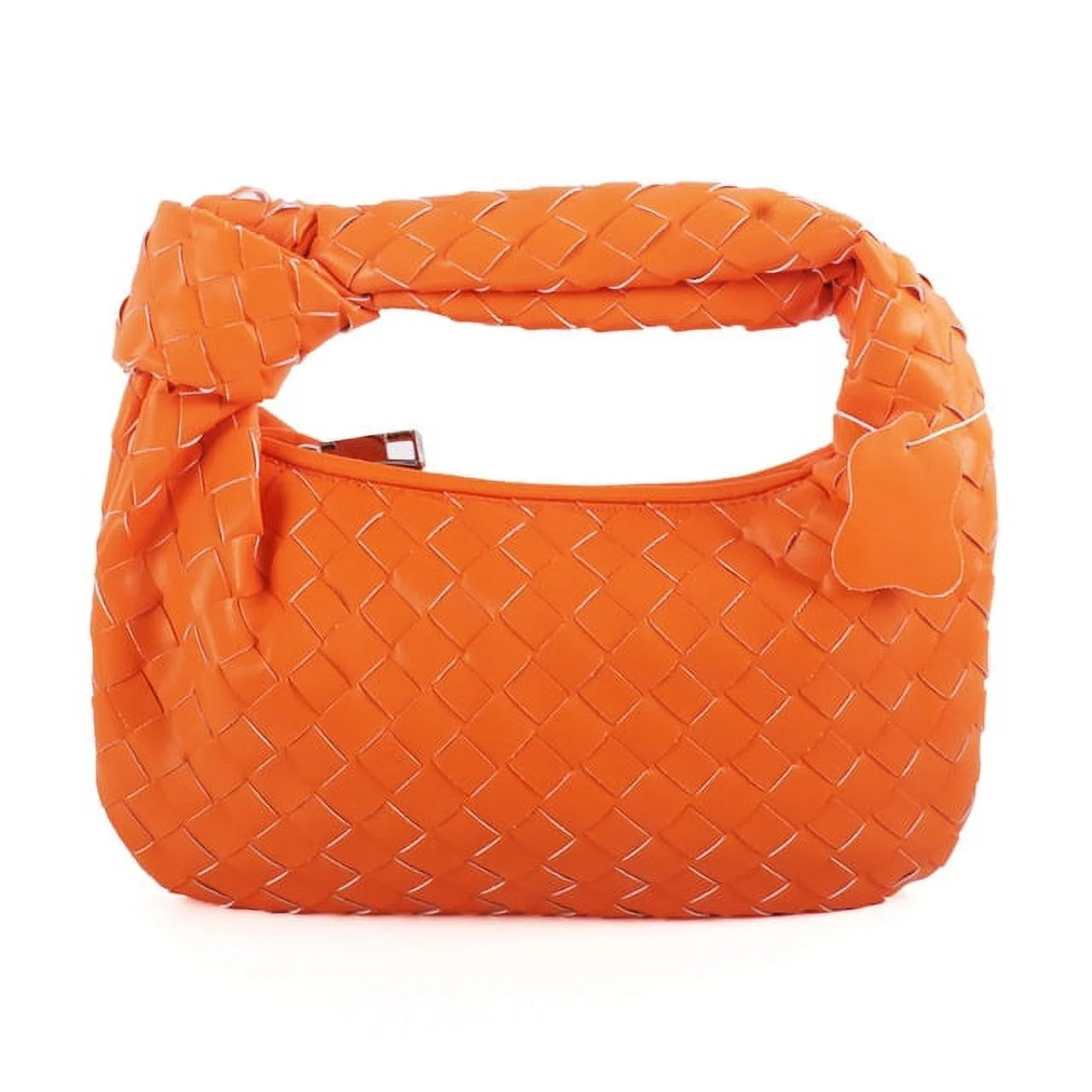 Gomayee Knoted Woven Handbag for Women Fashion Designer Ladies Hobo Bag Bucket Purse Faux Leather... | Walmart (US)