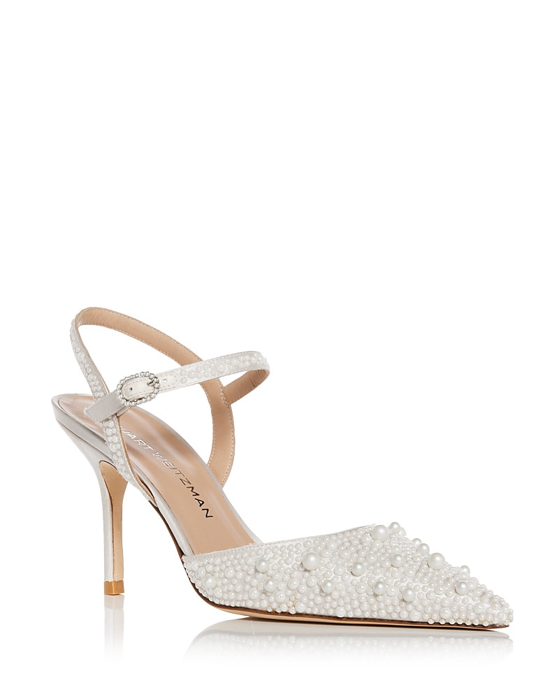 Stuart Weitzman Women's Bliss Pointed Toe High Heel Pumps | Bloomingdale's (US)