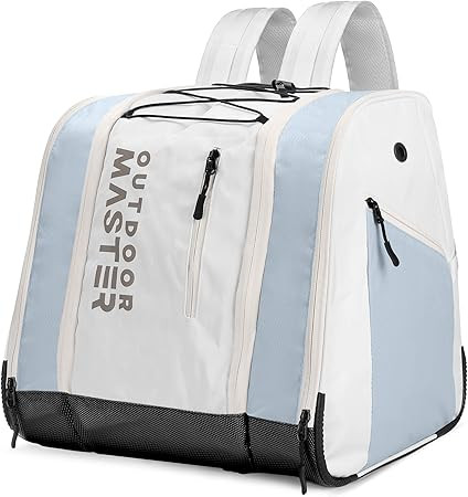 OutdoorMaster 38L Ski Boot Bag, Air Travel Snowboard Boot Backpack with Waterproof Bottom for Ski... | Amazon (US)