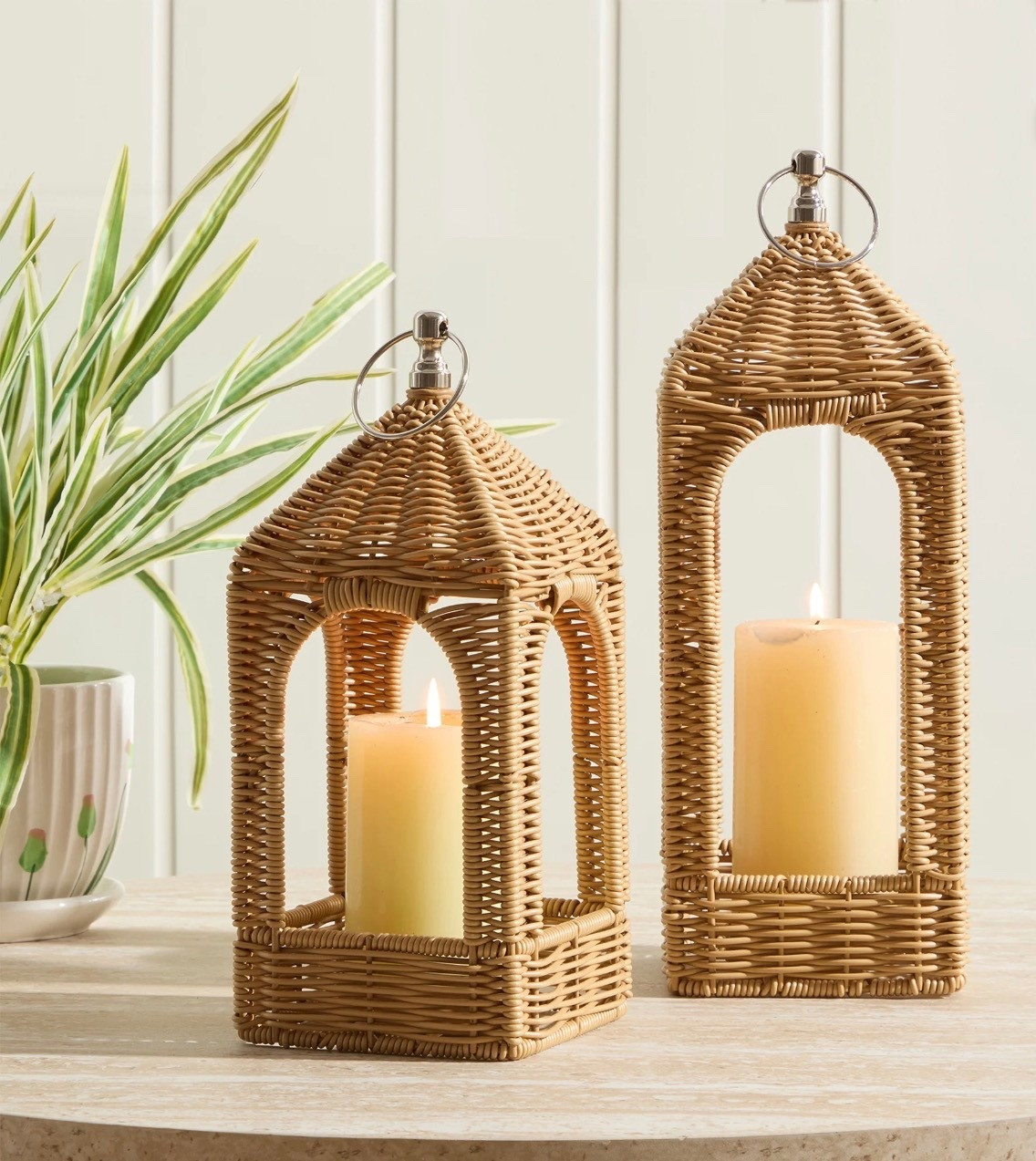 Rattan Lanterns 14.75"

#LTKSeasonal #LTKSaleAlert #LTKHome