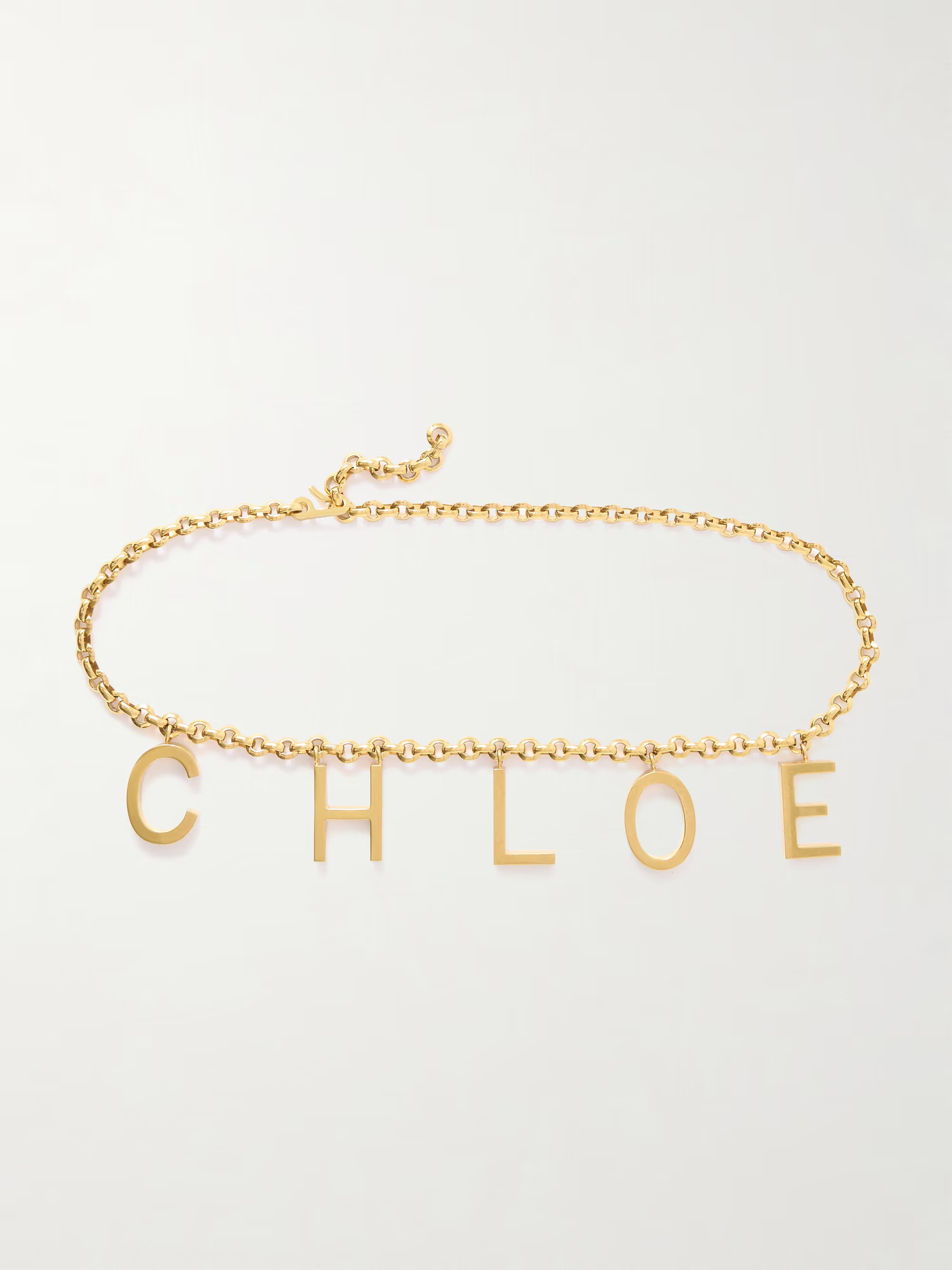 Embellished gold-tone chain belt | NET-A-PORTER (UK & EU)