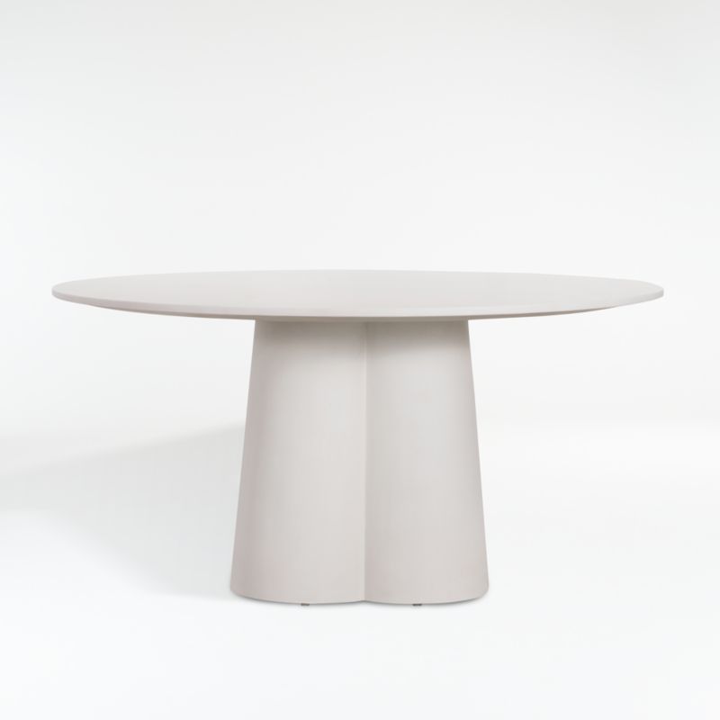 Davenport Round White Dining Table + Reviews | Crate & Barrel | Crate & Barrel