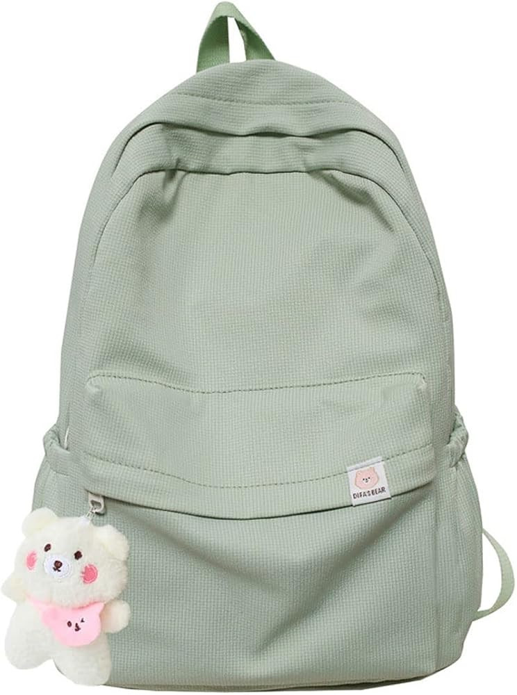 Eagerrich Aesthetic Backpack Cute Backpack School Supplies Laptop Bag for Teens Girls Women Stude... | Amazon (US)