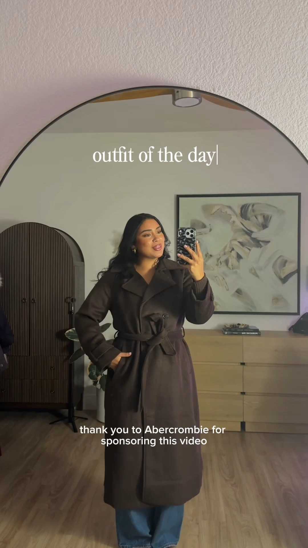 #AbercrombiePartner @abercrombie outfit of the day🤎 have been loving a monochromatic look lately & found a trench coat perfect for the cold weather!! Wearing a L in everything (cardigan runs oversized, so size down dependent on how you like the fit & jeans run true to size) @shop.ltk #liketkit https://liketk.it/5GvFw

#LTKFindsUnder100 #LTKMidsize #LTKSeasonal