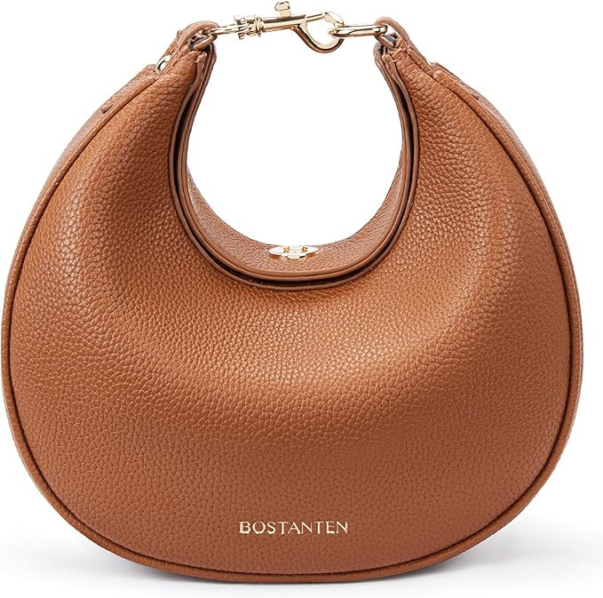 BOSTANTEN Crossbody Purse Small Crescent Shoulder Bags for Women Trendy Hobo Clutch Handbag Remov... | Amazon (US)